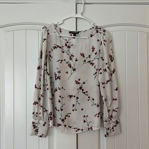 Express floral business shirt